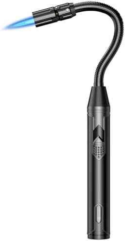 Long Flexible Neck Refillable Butane Lighter