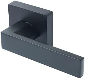 Modern Dummy Door Lever Matte Black