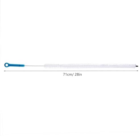 ZERONE Long Flexible Drain Cleaning Brush for Bathroom Kitchen Use