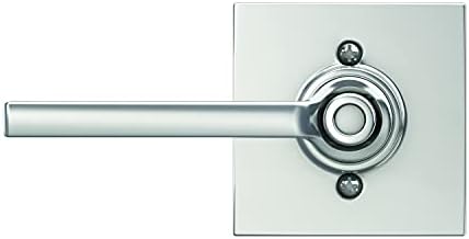 Schlage Latitude Lever Door Lock Set Modern Chrome