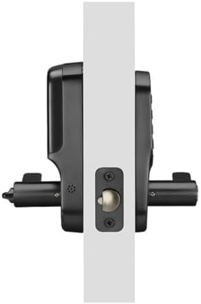 Secure Entry Door Lever for Keyless Unlocking