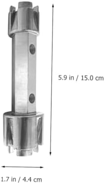 compact aluminium alloy tub drain remover set