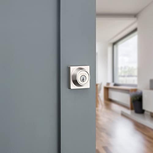 Kwikset 660 SATIN Ni SMALL CYLINDER SMART KEY LOCK EXTerior KEYED DOOR
