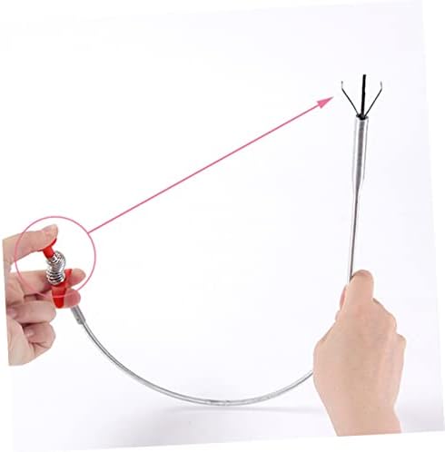 Mikikit 85cm Flexible Tool Sink Dredging Stick for Kitchen and Bathroom Use