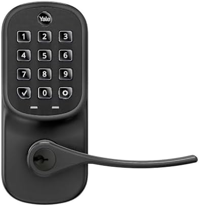 Secure Entry Door Lever for Keyless Unlocking