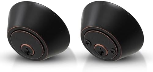 Secure Keyed Entry Door Lock - Oil Rubbed Bronze