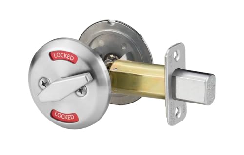 Secure Bolt with motion sensor in satin chrome