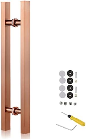 Sturdy Door Handle Set with Matte Finish