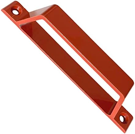 Aluminum Kitchen Cabinet Door Pull Red Durable Slim Design