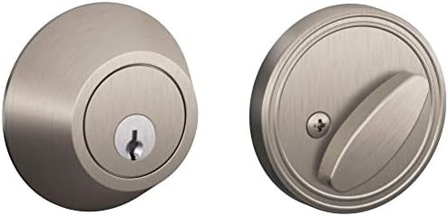 Dexter by Schlage Single-Cylinder Deadbolt Satin Nickel