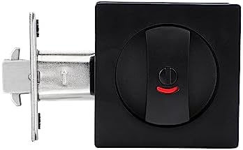 Black Pocket Door Lock