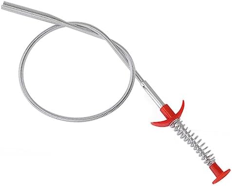 Mikikit 85cm Flexible Tool Sink Dredging Stick for Kitchen and Bathroom Use