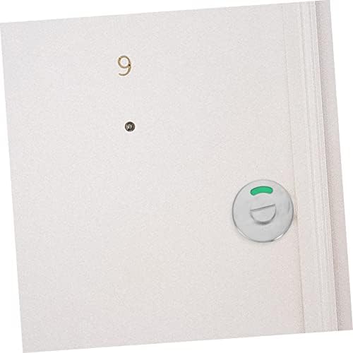 UOnlytech Red and Green Indicator Lock for Bathroom Door