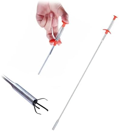 Mikikit 85cm Flexible Tool Sink Dredging Stick for Kitchen and Bathroom Use