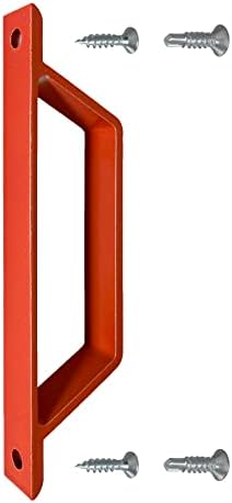Aluminum Kitchen Cabinet Door Pull Red Durable Slim Design
