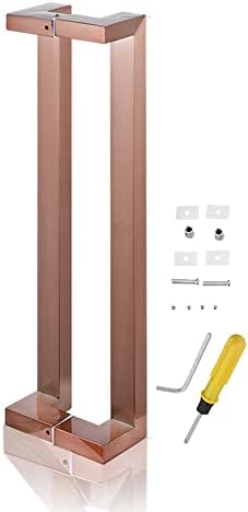 Double-Sided Stainless Steel Door Handle Secure Both Sides