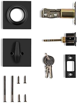 Modern Slim Deadbolt Lock Door Security