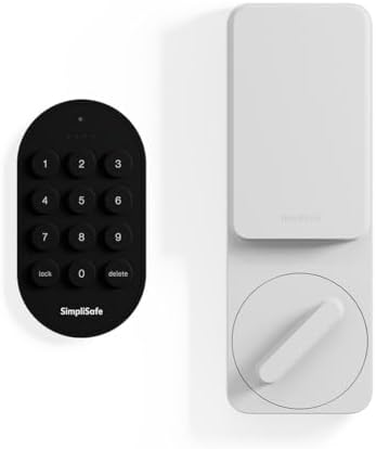 Keep Your Home Safe with the SimpliSafe Smart Lock Series 2 White