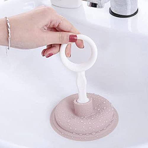 TNNOKL Portable Small Drain Plunger for Kitchen Sink and Bathroom