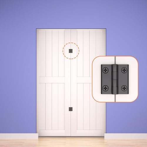 SkySEN Bifold Barn Door Hardware Set