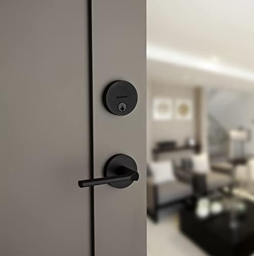 Kwikset Uptown Deadbolt Lock Modern Security with Microban Protection