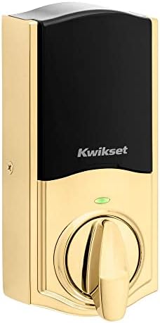 Secure KeyLess Entry - Smart Lock with Polished Brass Design