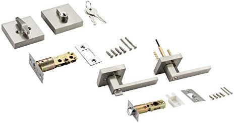 High-End Door Lever Deadbolt Set from Berlin Modish