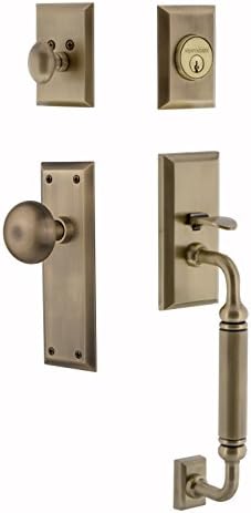 Nostalgic Front Door Lock Set with-Easy Installation