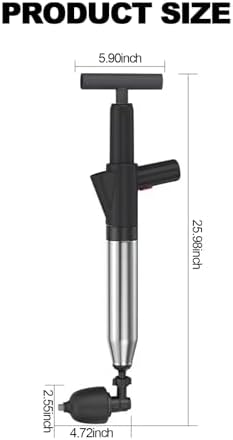 Inopih Pneumatic Floor Drain Unclogging Tool Green