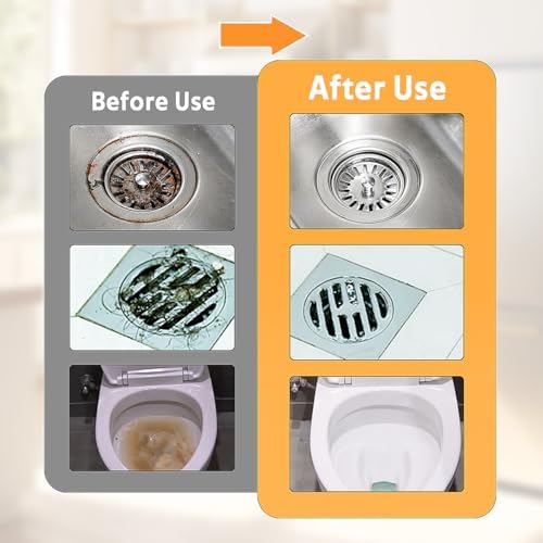 Fast-acting drain cleaner for tough clogs