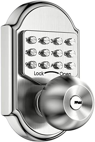 Secure Keyless Door Lock 304 Stainless Steel