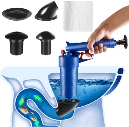 High-Efficiency Sink Plunger for Quick and Easy Drain Clog Removal