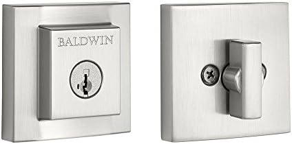 Baldwin Spyglass Deadbolt with SmartKey Microban Secure Entry Door