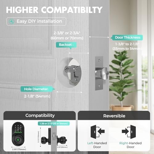 Smart Door Lock with Fingerprint and Keyless Entry