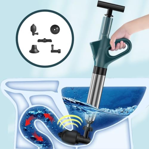 High Pressure Air Drain Blaster for Bathroom Clogs
