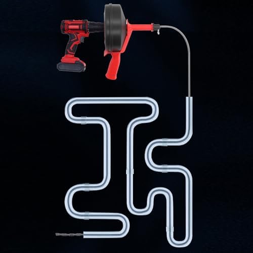 Fockety Pipe Unblocker 65M Spring Durable Powerful