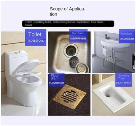 Portable Sink Toilet Plunger Floor Drain Reusable Unclogging Tool