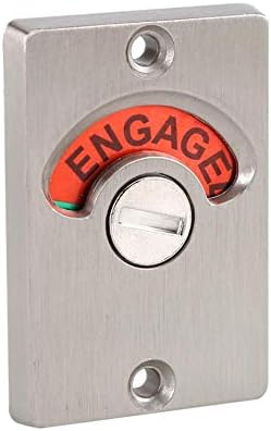 Stainless Steel Indicator Bolt Lock for Doors