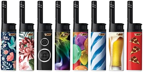 BIC EZ Reach Child-Safe Lighter 145-inch 6pk Assortment