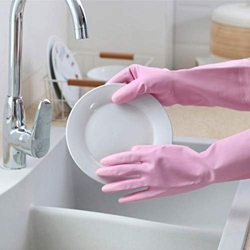 Ergonomic Waterproof Non-SlipiHSL Kitchen Gloves - Reusable Soft Cotton Multi-Use