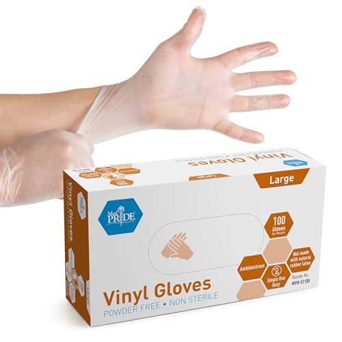 MED PRIDE Vinyl Gloves