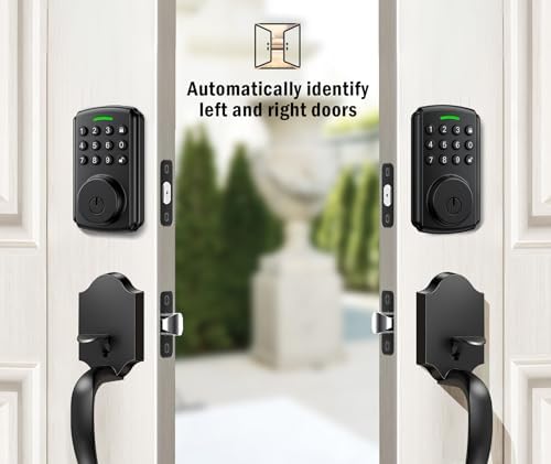 Chautday Smart Keyless Door Waterproof Alexa