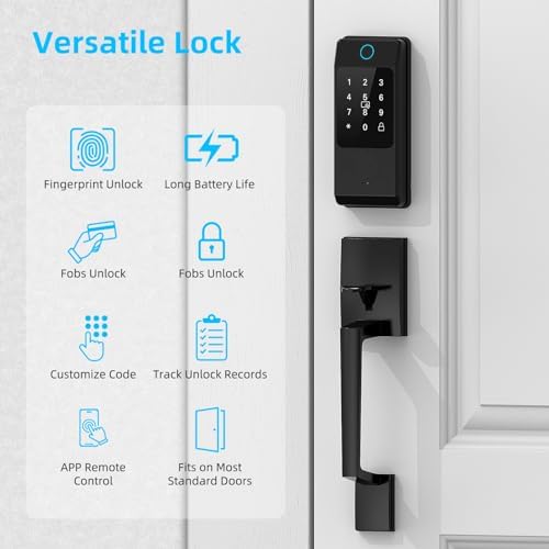 Miuedo Smart Deadbolt Lock Set - Secure Your Home
