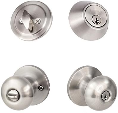 Contemporary Design Sure-Loc DU107DB201 15 Entry Knob Deadbolt Set