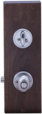 Elegant Colonial Egg Door Knob with Deadbolt Set