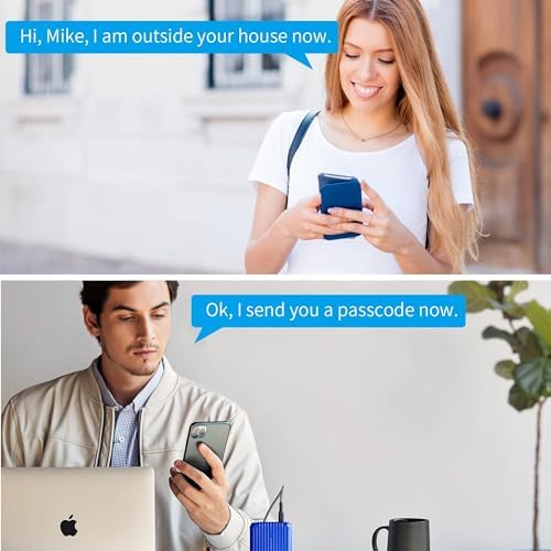 Harfo Smart Door Lock - 5-in-1 with Alexa Google Assistant