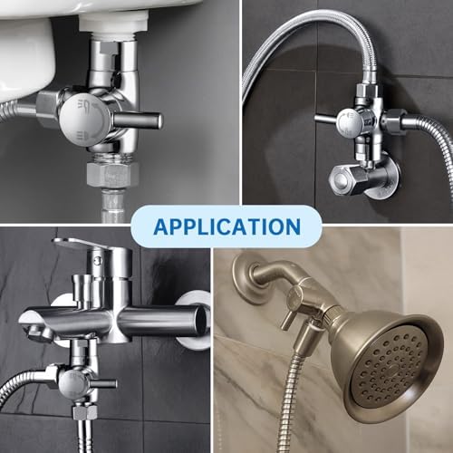 G-Promise Solid Metal Shower Arm Diverter