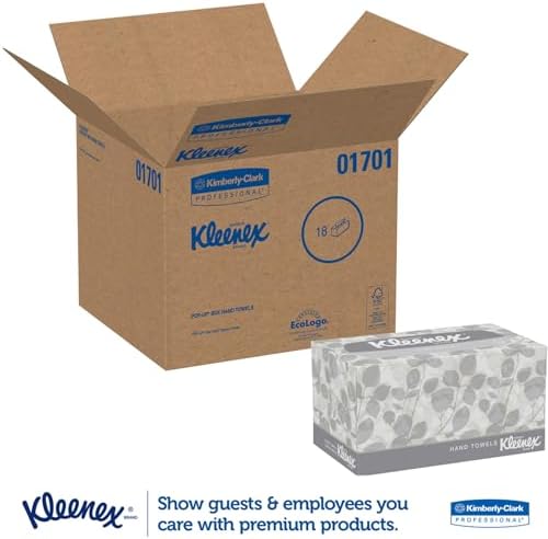 Premium Kleenex Pop-Up Box Hand Towels
