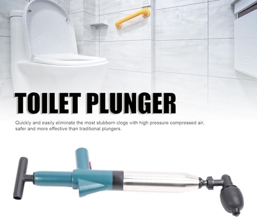 High-Pressure Stainless Steel Drain Blaster Green