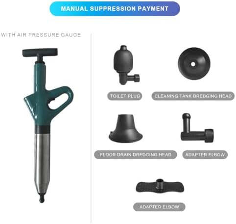 High Pressure Air Drain Blaster for Bathroom Clogs